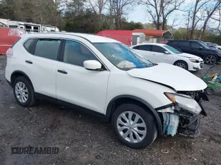 2016 Nissan Rogue S with VIN JN8AT2MTXGW027990, listed as a IAAI auction lot 41216179 with 167,650 mi miles. Bid and sale history available at carsss.com. Image 1.