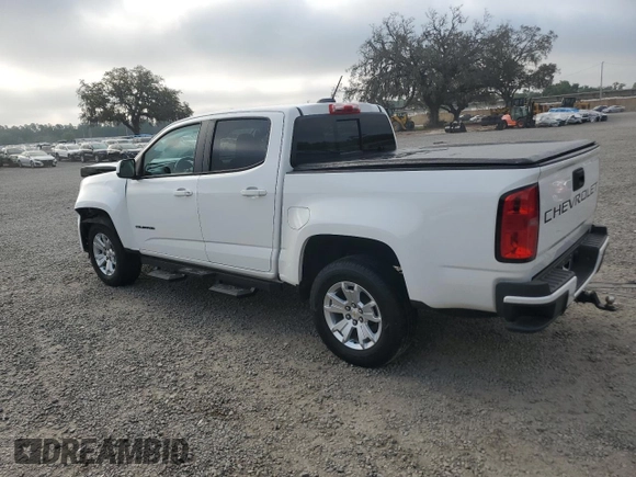 2022 Chevrolet Colorado 2WD LT with VIN 1GCGSCEA7N1153522, listed as a Copart auction lot 51388125 with 33,572 mi miles and Salvage title. Bid and sale history available at DreamBid. Image 2.