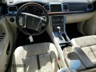 2009 Lincoln MKS with VIN 1LNHM93R29G604655, listed as a Copart auction lot 54019505 with 170,607 mi miles and Salvage Title. Bid and sale history available at DreamBid. Image 8.