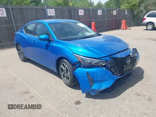 2025 Nissan Sentra SV с VIN 3N1AB8CV1SY289244, выставлен на аукционе IAAI как лот 42832126 с пробегом 7 550 миль миль и . История ставок и продаж доступна на DreamBid. Изображение 1.