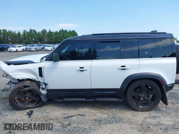 2021 Land Rover Defender with VIN SALE3ERU0M2038671, listed as a IAAI auction lot 42606135 with 79,051 mi miles and . Bid and sale history available at DreamBid. Image 15.