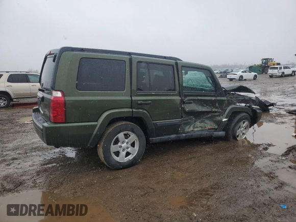 2007 Jeep Commander Sport with VIN 1J8HG48K37C511361, listed as a Copart auction lot 48335315 with 155,297 mi miles and Salvage Title. Bid and sale history available at carsss.com. Image 3.
