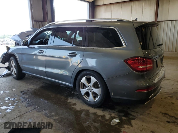 2018 Mercedes-Benz GLS 450 z VIN 4JGDF6EE1JB011744, wystawiony jako Copart lot #60626645 z przebiegiem Nie podano mil oraz Szkoda całkowita • Salvage title. Historia ofert i sprzedaży dostępna na DreamBid. Obrazek 2.