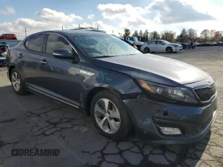 2014 Kia Optima Hybrid LX with VIN KNAGM4AD2E5071333, listed as a Copart auction lot 79737594 with 133,889 mi miles and Salvage Title. Bid and sale history available at carsss.com. Image 4.