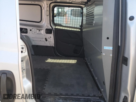 2019 Ram ProMaster City Cargo Tradesman SLT with VIN ZFBHRFBB5K6M28109, listed as a Copart auction lot 57772054 with 45,814 mi miles and Salvage title. Bid and sale history available at DreamBid. Image 11.