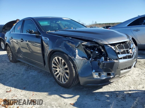 2010 Cadillac CTS Premium with VIN 1G6DP5EV6A0101577, listed as a Copart auction lot 87003524 with Not provided miles and Salvage title. Bid and sale history available at DreamBid. Image 4.