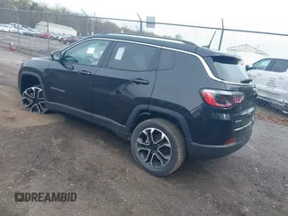 2022 Jeep Compass High Altitude with VIN 3C4NJDCB1NT108788, listed as a IAAI auction lot 41917869 with 77,359 mi miles and . Bid and sale history available at DreamBid. Image 3.