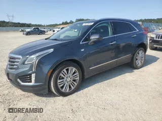2019 Cadillac XT5 Premium Luxury FWD with VIN 1GYKNERS8KZ214013, listed as a Copart auction lot 59239635 with 82,862 mi miles and Salvage title. Bid and sale history available at DreamBid. Image 1.