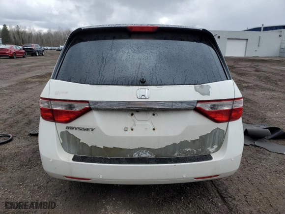 2012 Honda Odyssey EX with VIN 5FNRL5H49CB507763, listed as a Copart auction lot 49896005 with 217,292 mi miles and Clean Title. Bid and sale history available at carsss.com. Image 6.