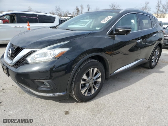 2015 Nissan Murano SL with VIN 5N1AZ2MG5FN204362, listed as a Copart auction lot 49526445 with 114,231 mi miles and Salvage Title. Bid and sale history available at carsss.com. Image 1.