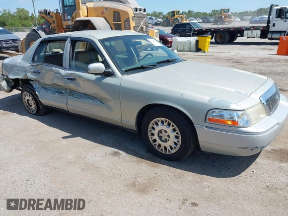 2004 Mercury Grand Marquis GS with VIN 2MEFM74W14X632470, listed as a IAAI auction lot 42120233 with 292,357 mi miles and . Bid and sale history available at DreamBid. Image 1.