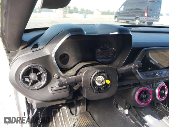 2019 Chevrolet Camaro ZL1 with VIN 1G1FK1R63K0125720, listed as a IAAI auction lot 41725444 with 0 mi miles. Bid and sale history available at carsss.com. Image 7.