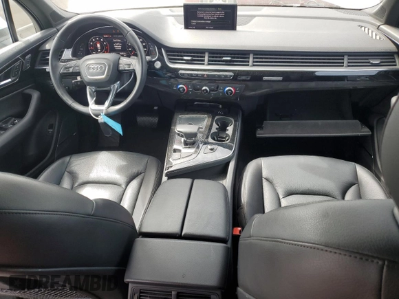 2018 Audi Q7 Premium Plus with VIN WA1LAAF70JD015073, listed as a Copart auction lot 63187185 with 86,353 mi miles and Salvage title. Bid and sale history available at DreamBid. Image 8.