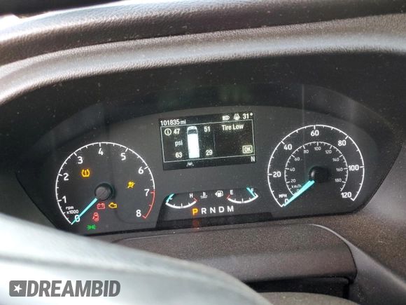 2020 Ford Transit Cargo with VIN 1FTBR1X85LKA56802, listed as a Copart auction lot 87392304 with 101,835 mi miles and Salvage Title. Bid and sale history available at DreamBid. Image 9.