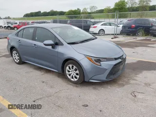 2024 Toyota Corolla LE with VIN 5YFB4MDE5RP182937, listed as a IAAI auction lot 42769278 with 21,726 mi miles and . Bid and sale history available at DreamBid. Image 1.