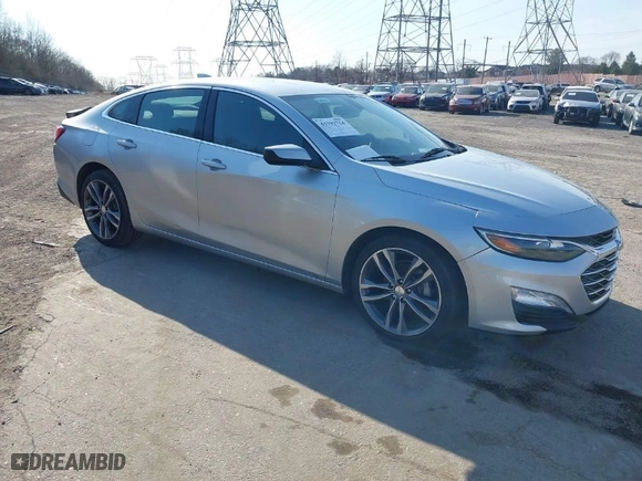 2021 Chevrolet Malibu LT with VIN 1G1ZD5ST5MF078043, listed as a IAAI auction lot 41792724 with 146,102 mi miles. Bid and sale history available at carsss.com. Image 1.