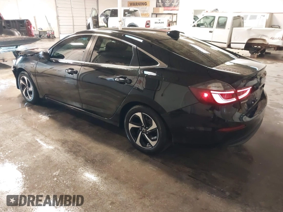 2022 Honda Insight EX with VIN 19XZE4F5XNE000492, listed as a IAAI auction lot 41377241 with 29,988 mi miles and . Bid and sale history available at DreamBid. Image 3.