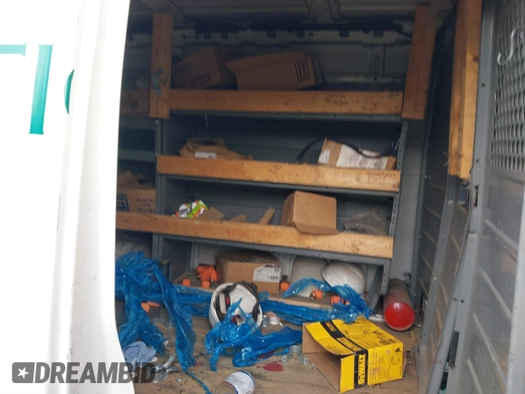 2013 Chevrolet Express Cargo with VIN 1GCWGFCA7D1123775, listed as a IAAI auction lot 41681686 with Not provided miles and . Bid and sale history available at DreamBid. Image 8.