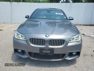 2014 BMW 5 Series 550i xDrive with VIN WBAKP9C51EDZ34830, listed as a Copart auction lot 59906435 with 123,709 mi miles and Salvage title. Bid and sale history available at DreamBid. Image 5.
