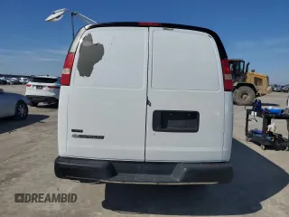 2010 Chevrolet Express Cargo with VIN 1GCZGFBA5A1162729, listed as a Copart auction lot 45866105 with Not provided miles and Salvage title. Bid and sale history available at DreamBid. Image 6.