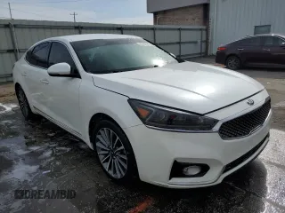 2017 Kia Cadenza Premium with VIN KNALB4J11H5036359, listed as a Copart auction lot 42623575 with 113,152 mi miles and Salvage Title. Bid and sale history available at carsss.com. Image 4.