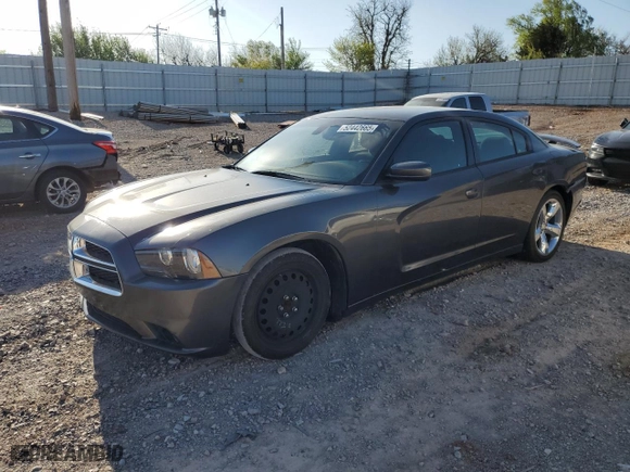 2013 Dodge Charger SXT Plus with VIN 2C3CDXHGXDH655123, listed as a Copart auction lot 52442665 with 116,093 mi miles and Salvage Title. Bid and sale history available at carsss.com. Image 1.