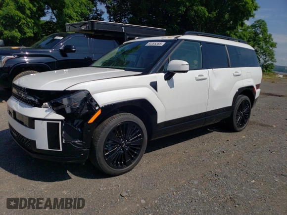 2024 Hyundai Santa Fe Calligraphy with VIN 5NMP5DG19RH004891, listed as a Copart auction lot 63265385 with 16,956 mi miles and Salvage title. Bid and sale history available at DreamBid. Image 1.