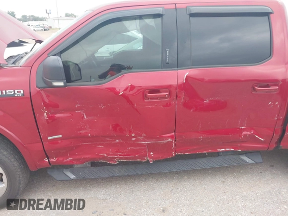 2017 Ford F-150 XL with VIN 1FTEW1CG7HKC22876, listed as a IAAI auction lot 42281244 with 128,049 mi miles and . Bid and sale history available at DreamBid. Image 6.