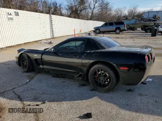 2001 Chevrolet Corvette Z06 with VIN 1G1YY12S115116644, listed as a Copart auction lot 84196744 with 0 mi miles and Salvage Title. Bid and sale history available at carsss.com. Image 2.