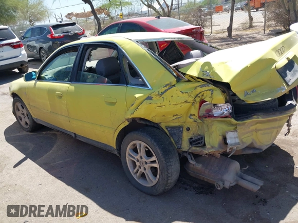 2001 Audi A4 with VIN WAUDH68D91A108484, listed as a IAAI auction lot 42293264 with 125,947 mi miles and . Bid and sale history available at DreamBid. Image 3.