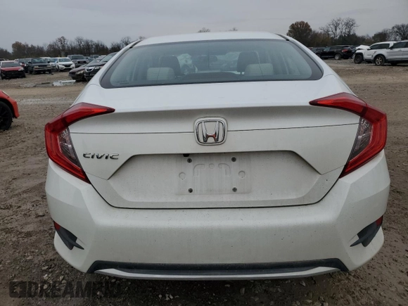 2019 Honda Civic LX with VIN 2HGFC2F67KH545606, listed as a Copart auction lot 79925204 with 96,017 mi miles and Salvage Title. Bid and sale history available at DreamBid. Image 6.
