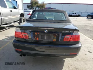 2006 BMW 3 Series 330Ci with VIN WBABW53496PZ40295, listed as a Copart auction lot 45374325 with 116,923 mi miles and Salvage Title. Bid and sale history available at carsss.com. Image 6.