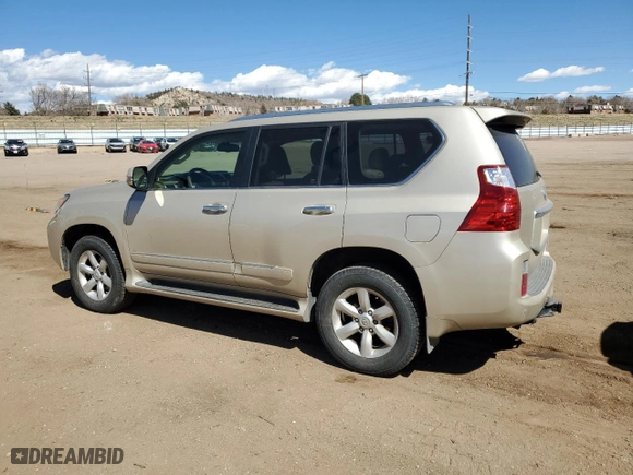 2011 Lexus GX 460 Premium with VIN JTJJM7FX8B5035183, listed as a Copart auction lot 50241255 with 120,820 mi miles and Salvage Title. Bid and sale history available at carsss.com. Image 2.