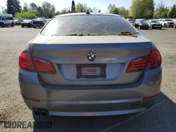2011 BMW 5 Series 528i with VIN WBAFR1C51BC742340, listed as a Copart auction lot 53682685 with 162,474 mi miles and Clean Title. Bid and sale history available at carsss.com. Image 6.
