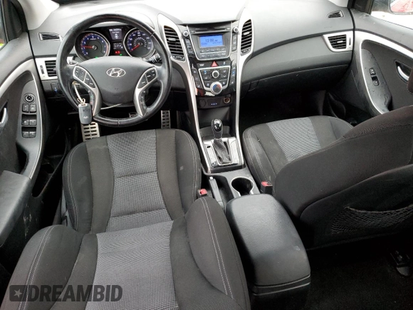 2013 Hyundai Elantra GT with VIN KMHD35LEXDU090619, listed as a Copart auction lot 39547274 with 104,254 mi miles and Non Repairable. Bid and sale history available at carsss.com. Image 8.