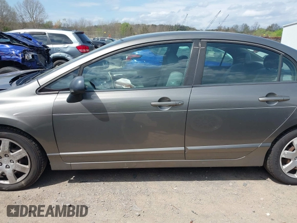 2008 Honda Civic LX with VIN 1HGFA16508L034029, listed as a IAAI auction lot 41945271 with 184,405 mi miles and . Bid and sale history available at DreamBid. Image 15.