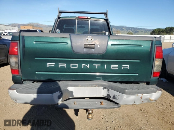 2002 Nissan Frontier XE with VIN 1N6DD26S92C381436, listed as a Copart auction lot 46527595 with 224,696 mi miles and Salvage title. Bid and sale history available at DreamBid. Image 6.