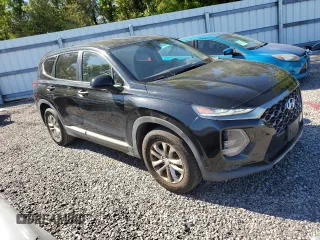 2019 Hyundai Santa Fe SE with VIN 5NMS23AD7KH087453, listed as a Copart auction lot 49356195 with 125,458 mi miles and Salvage Title. Bid and sale history available at carsss.com. Image 4.