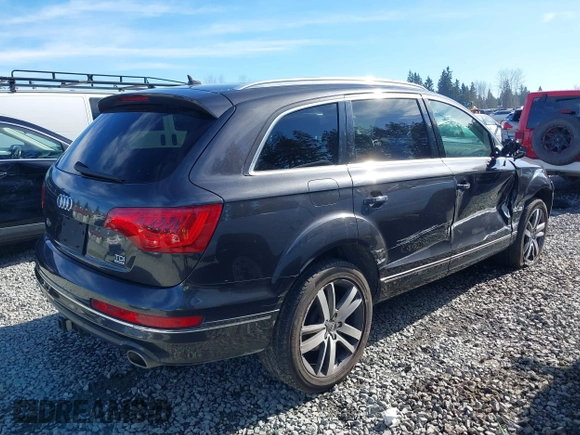 2015 Audi Q7 Premium Plus with VIN WA1LMAFEXFD017765, listed as a IAAI auction lot 41668717 with 134,180 mi miles and . Bid and sale history available at DreamBid. Image 4.