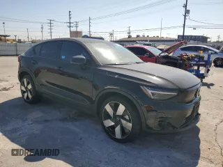 2023 Volvo C40 Recharge Pure Electric Ultimate with VIN YV4ED3GM6P2044486, listed as a Copart auction lot 73490134 with 41,865 mi miles and Salvage Title. Bid and sale history available at carsss.com. Image 4.