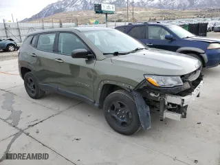 2018 Jeep Compass Sport with VIN 3C4NJDABXJT262512, listed as a Copart auction lot 49705275 with 103,430 mi miles and Salvage Title. Bid and sale history available at carsss.com. Image 4.