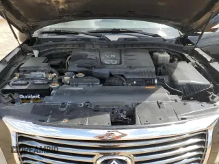2011 Infiniti QX56 7-passenger with VIN JN8AZ2NE9B9005601, listed as a Copart auction lot 57013744 with 223,590 mi miles and Clean Title. Bid and sale history available at carsss.com. Image 12.