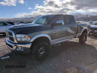 2012 Ram 2500 Laramie with VIN 3C6UD5FL4CG338674, listed as a Copart auction lot 46318255 with 58,643 mi miles and Salvage Title. Bid and sale history available at carsss.com. Image 1.