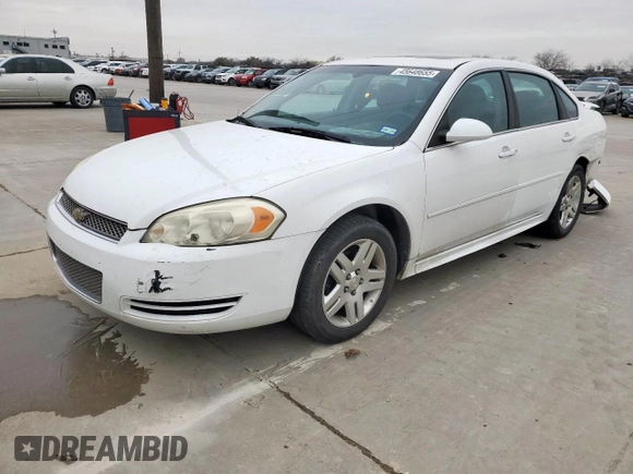 2012 Chevrolet Impala LT Fleet with VIN 2G1WG5E32C1159755, listed as a Copart auction lot 45648655 with 152,442 mi miles and Salvage Title. Bid and sale history available at DreamBid. Image 1.
