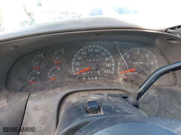 1997 Ford F-150 Standard with VIN 1FTDF17W5VLA93748, listed as a IAAI auction lot 41342357 with 191,234 mi miles. Bid and sale history available at carsss.com. Image 7.