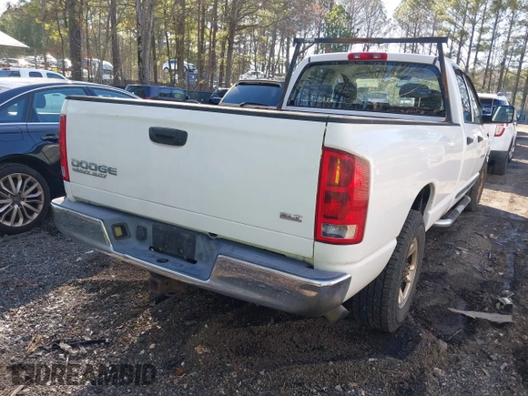 2004 Dodge Ram 2500 SLT with VIN 3D7KA28C84G236063, listed as a IAAI auction lot 41833455 with 159,564 mi miles. Bid and sale history available at carsss.com. Image 4.