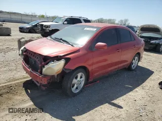2008 Toyota Yaris with VIN JTDBT923081195311, listed as a Copart auction lot 52156235 with 249,982 mi miles and Salvage Title. Bid and sale history available at carsss.com. Image 1.