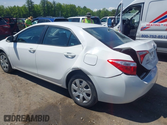 2016 Toyota Corolla L with VIN 2T1BURHE4GC522566, listed as a IAAI auction lot 42352448 with 133,424 mi miles and . Bid and sale history available at DreamBid. Image 3.