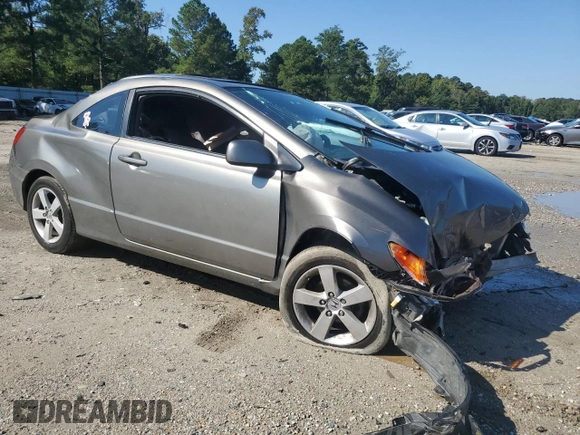 2008 Honda Civic Cpe EX with VIN 2HGFG12828H509367, listed as a Copart auction lot 73002414 with Not Provided miles and Clean Title. Bid and sale history available at carsss.com. Image 4.