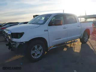 2007 Toyota Tundra LTD with VIN 5TBEV58167S452116, listed as a IAAI auction lot 41259578 with 202,563 mi miles. Bid and sale history available at carsss.com. Image 2.